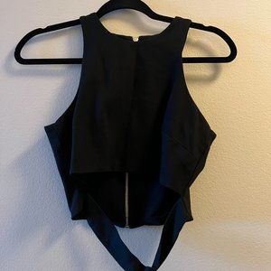 Nicholas Black Going-out Crop Top Size 2